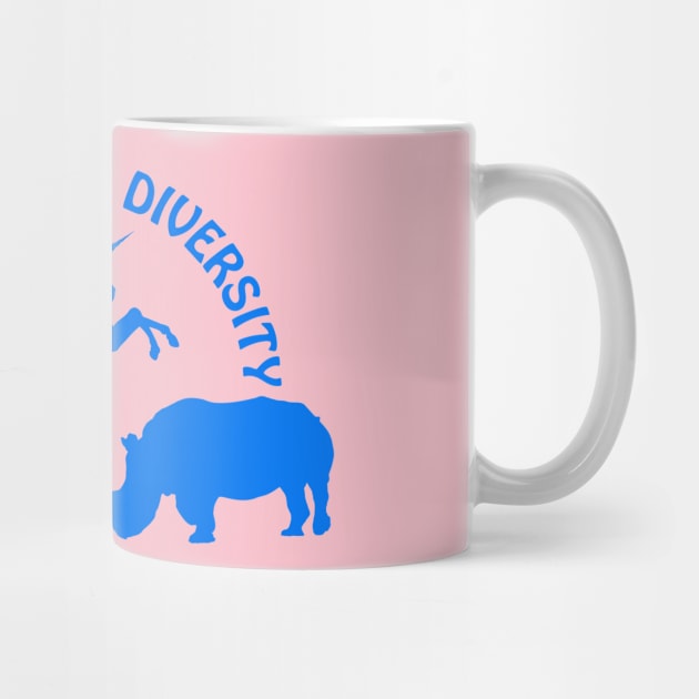 Unicorns for diversity (blue) by punderful_day